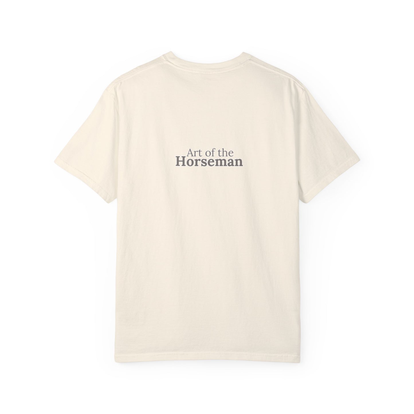 "Open-hearted step" - Garment-Dyed T-shirt