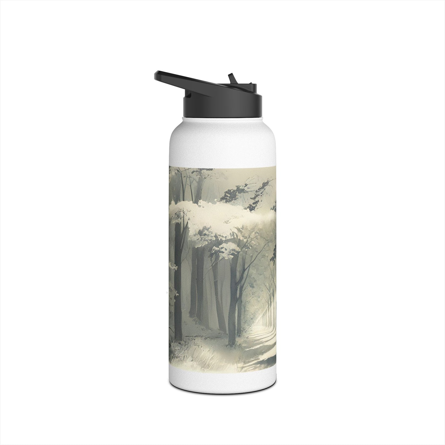 'Forest' Stainless Steel Water Bottle - Insulated