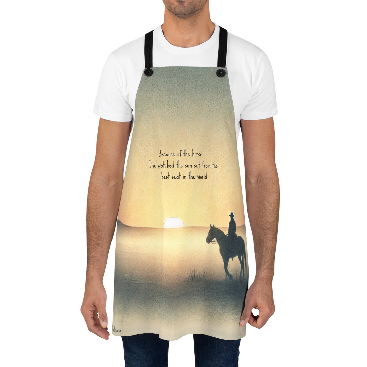 'Sunset' Apron