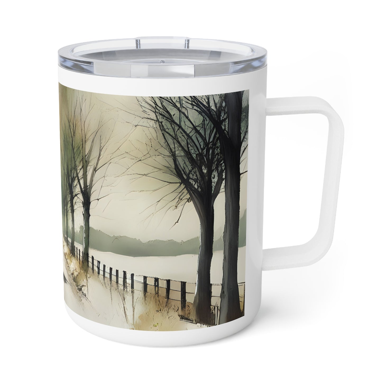 'Right Direction' Insulated Coffee Mug - 10oz