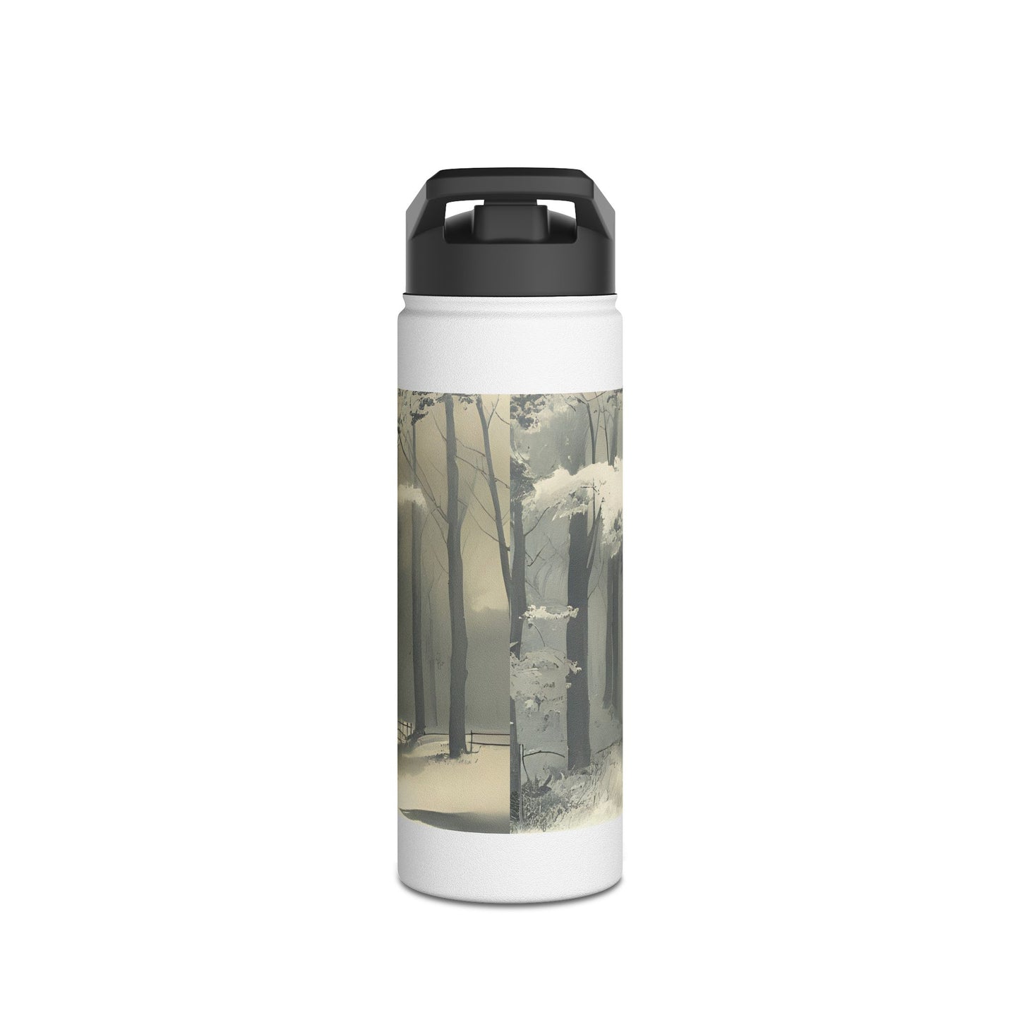 'Forest' Stainless Steel Water Bottle - Insulated