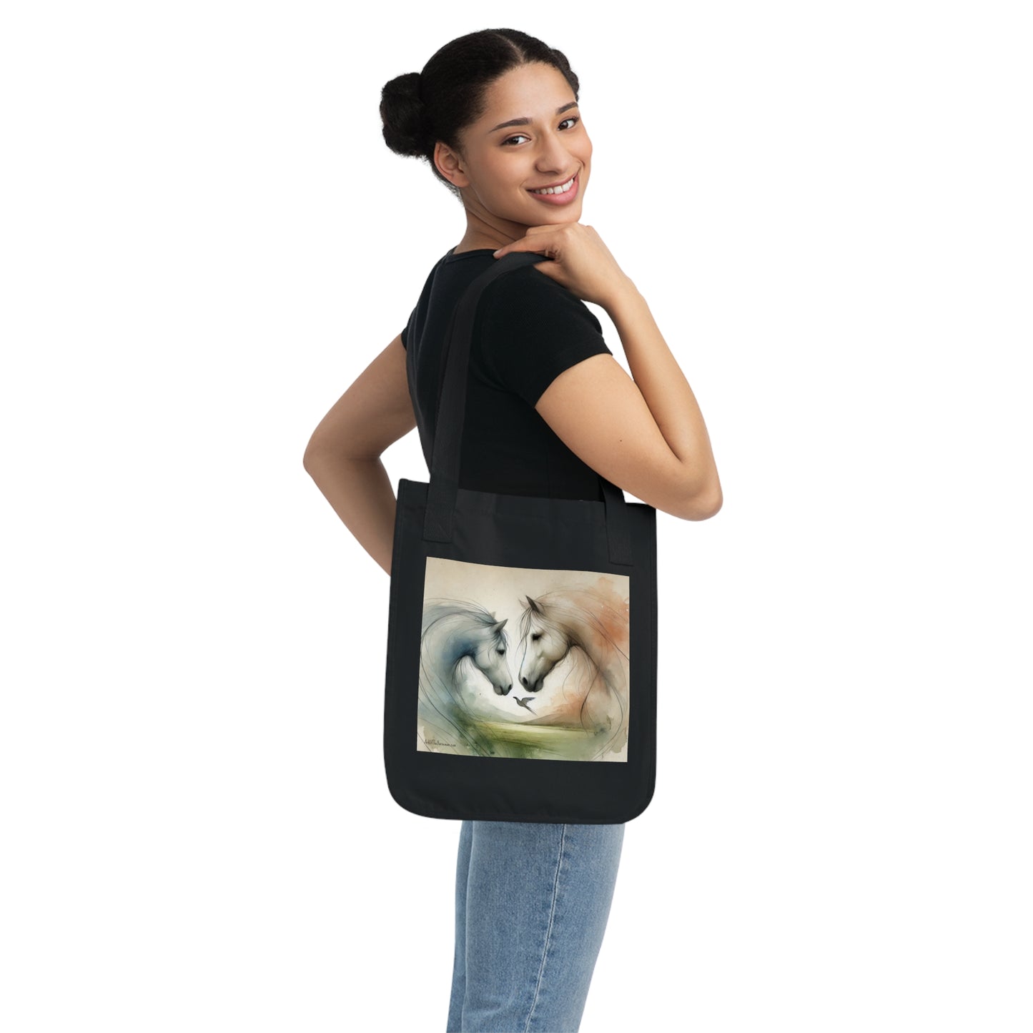 'Same heart' Organic Canvas Tote Bag