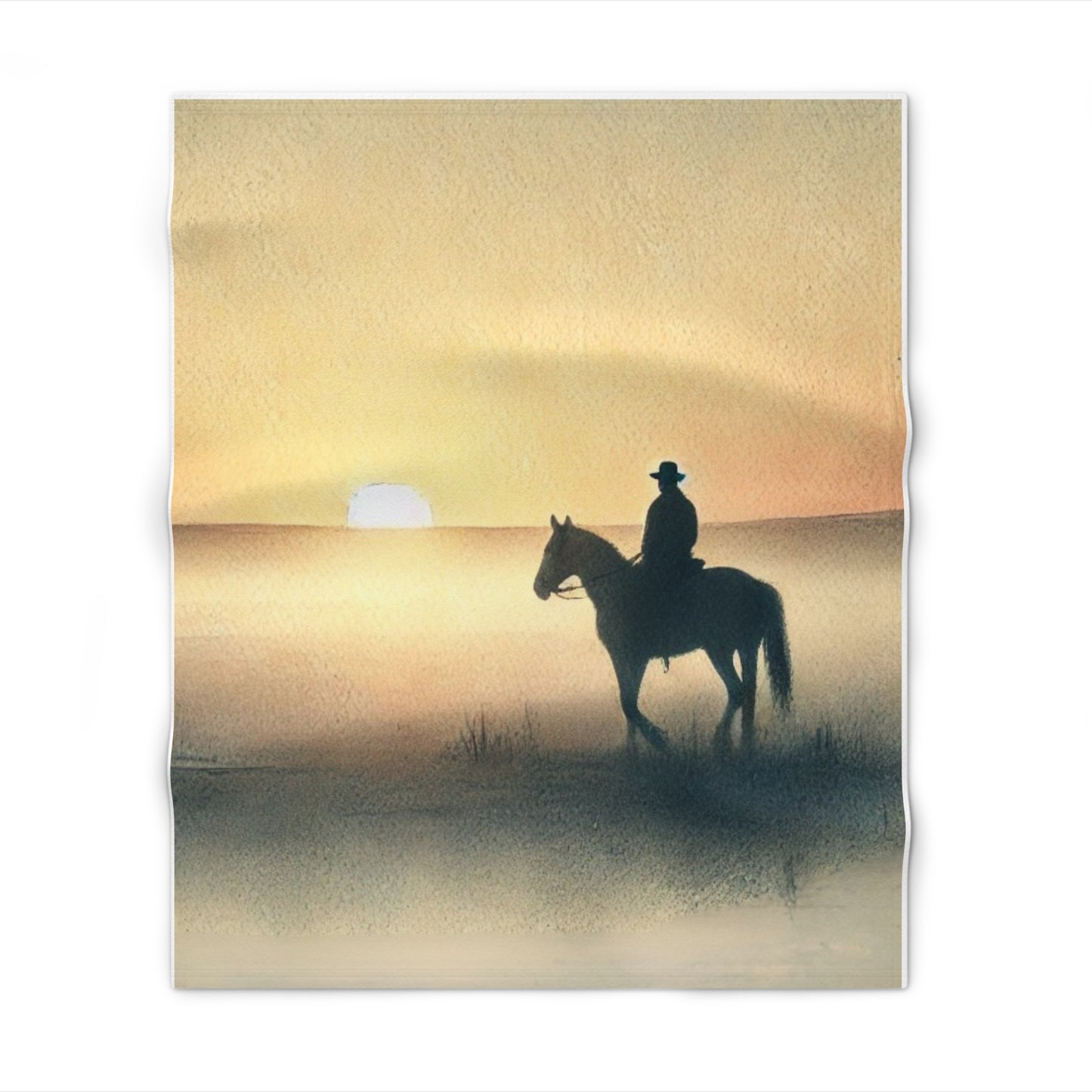 'Sunset' Throw Blanket