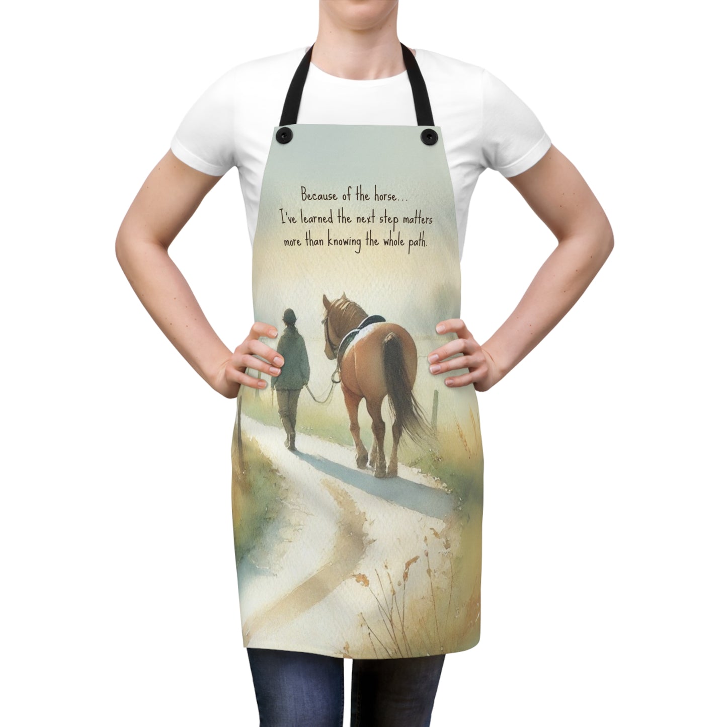 'Open heart' Apron