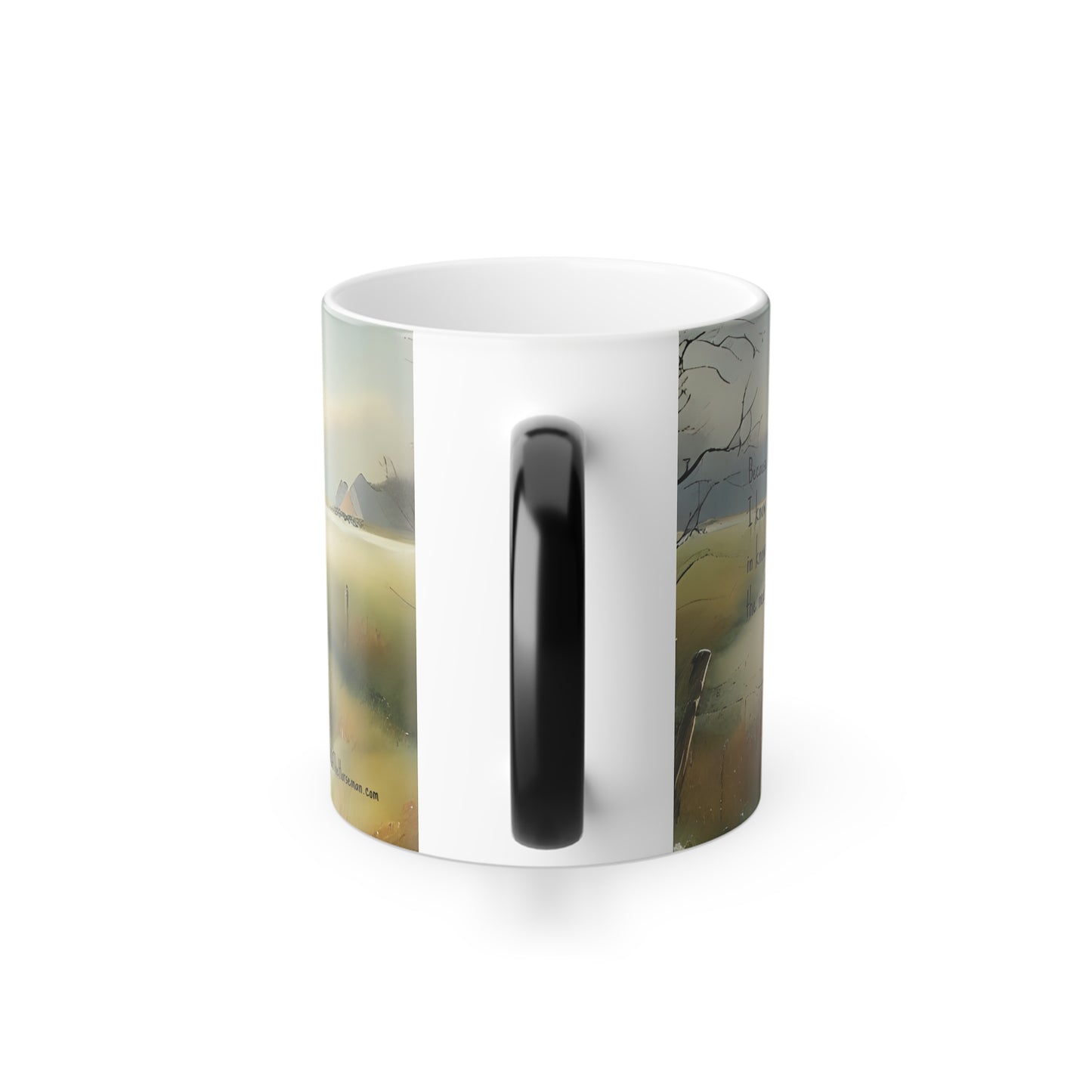 'Open heart' - Color Morphing Mug