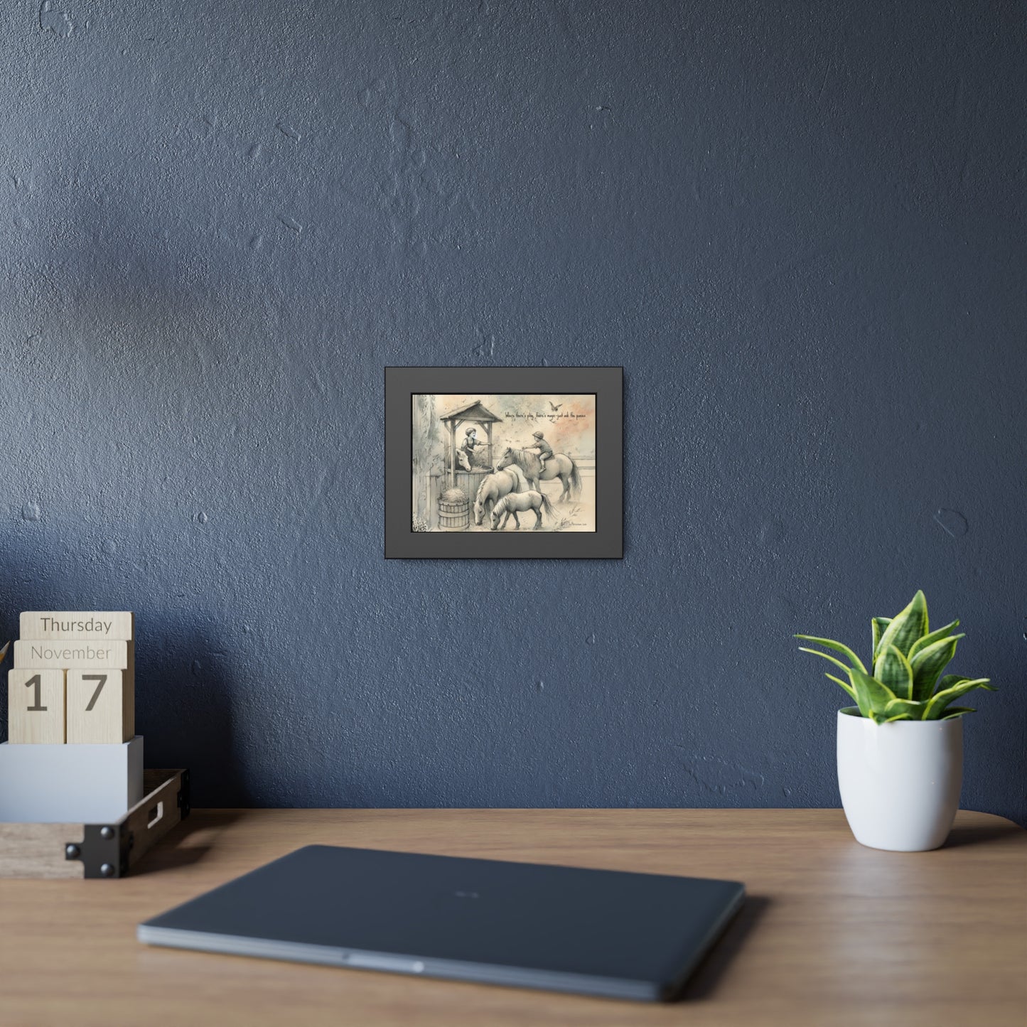 'Joy' Framed Paper Poster