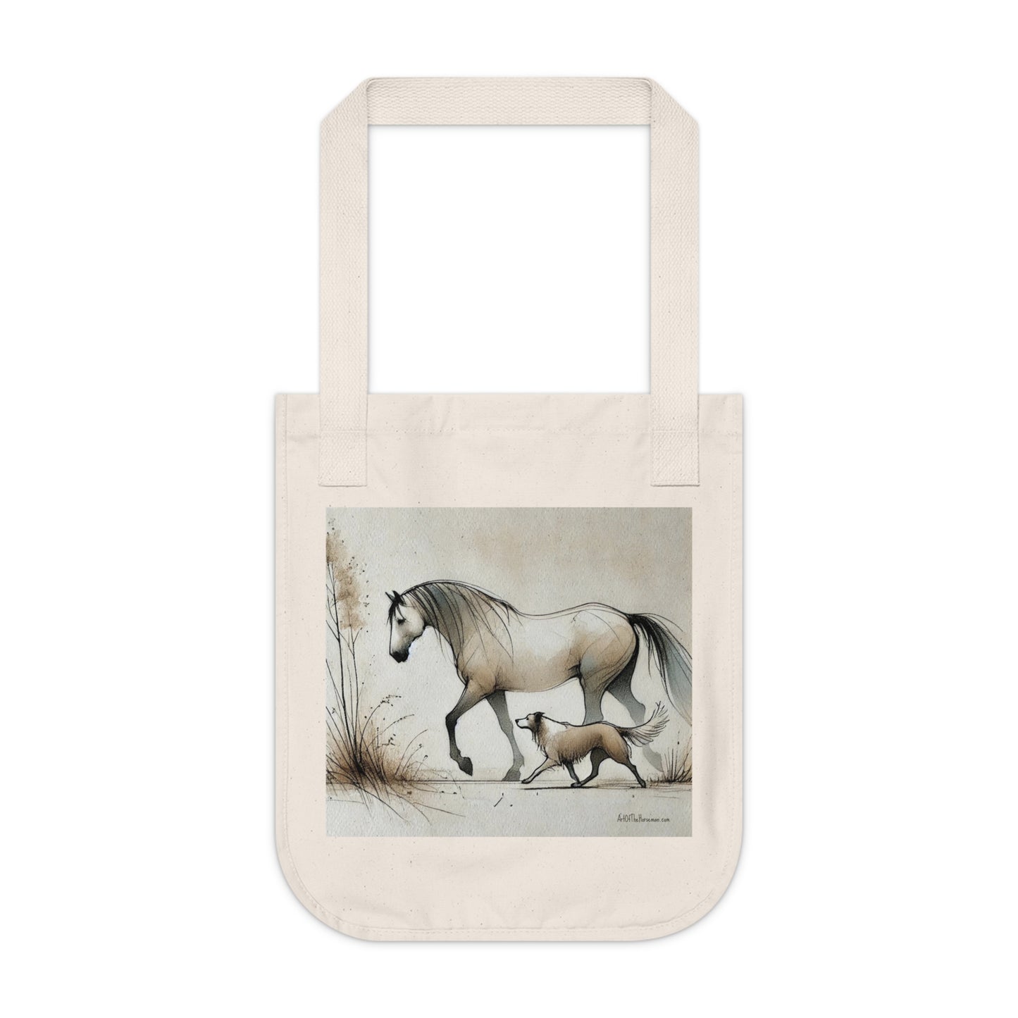 'Connection' Organic Canvas Tote Bag