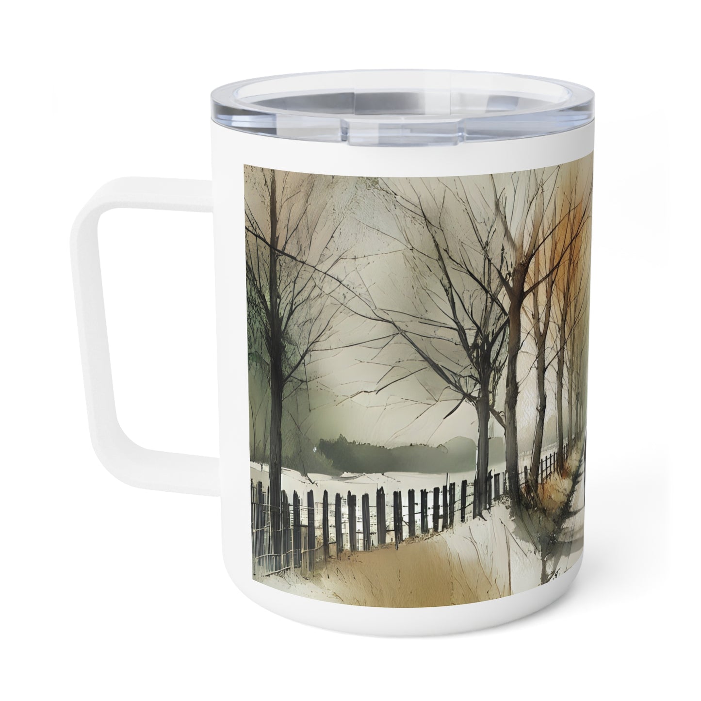 'Right Direction' Insulated Coffee Mug - 10oz