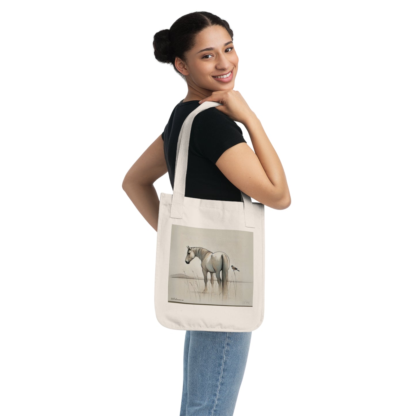 'Nature' Organic Canvas Tote Bag