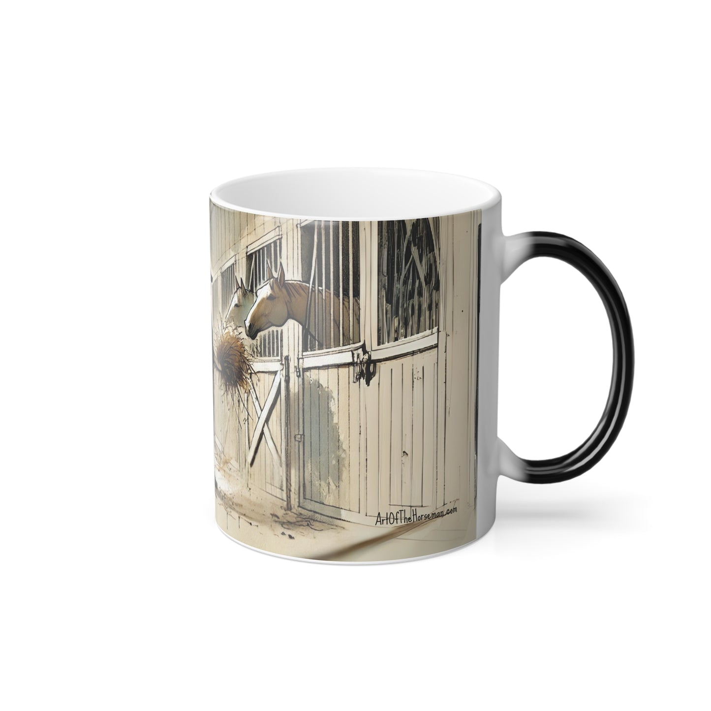 'Barn' - Color Morphing Mug