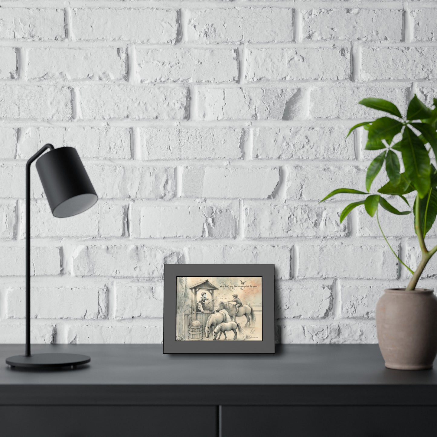 'Joy' Framed Paper Poster