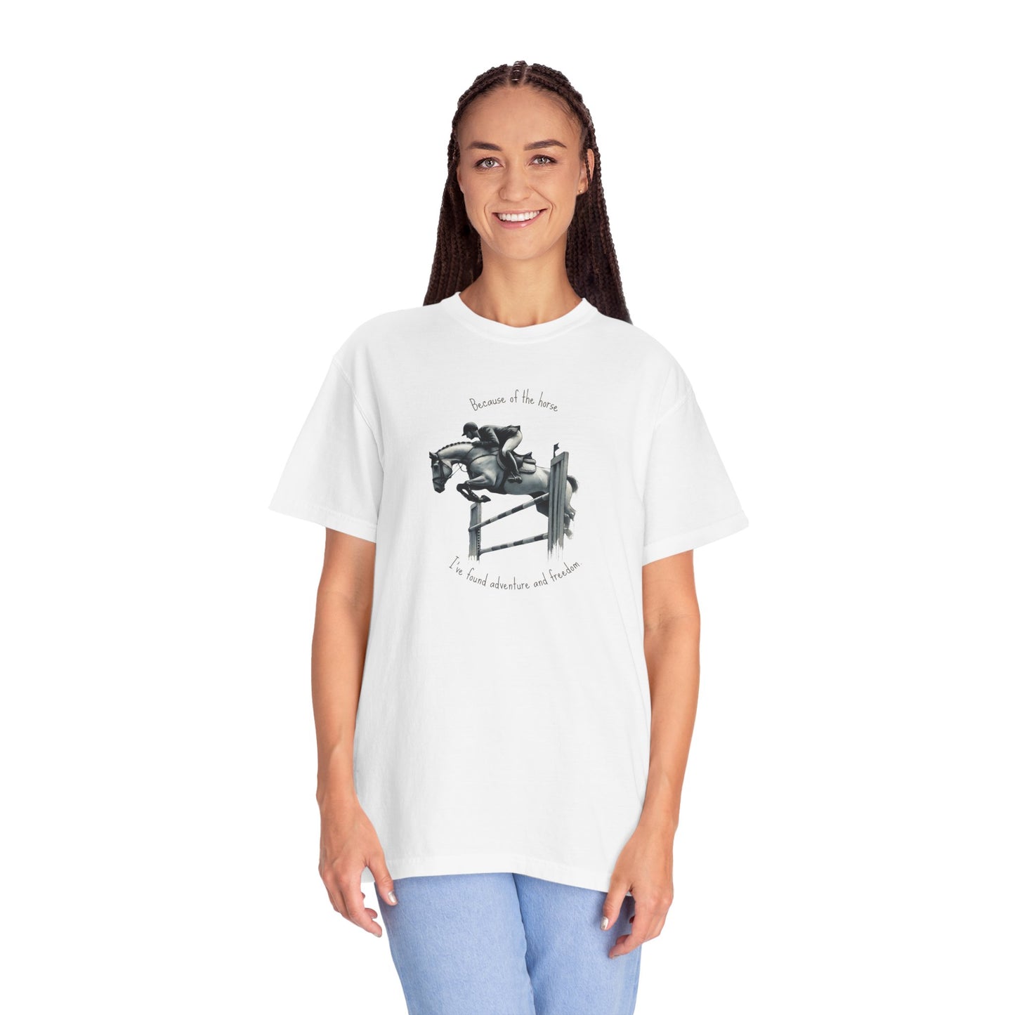 "I’ve found adventure" - Garment-Dyed T-shirt