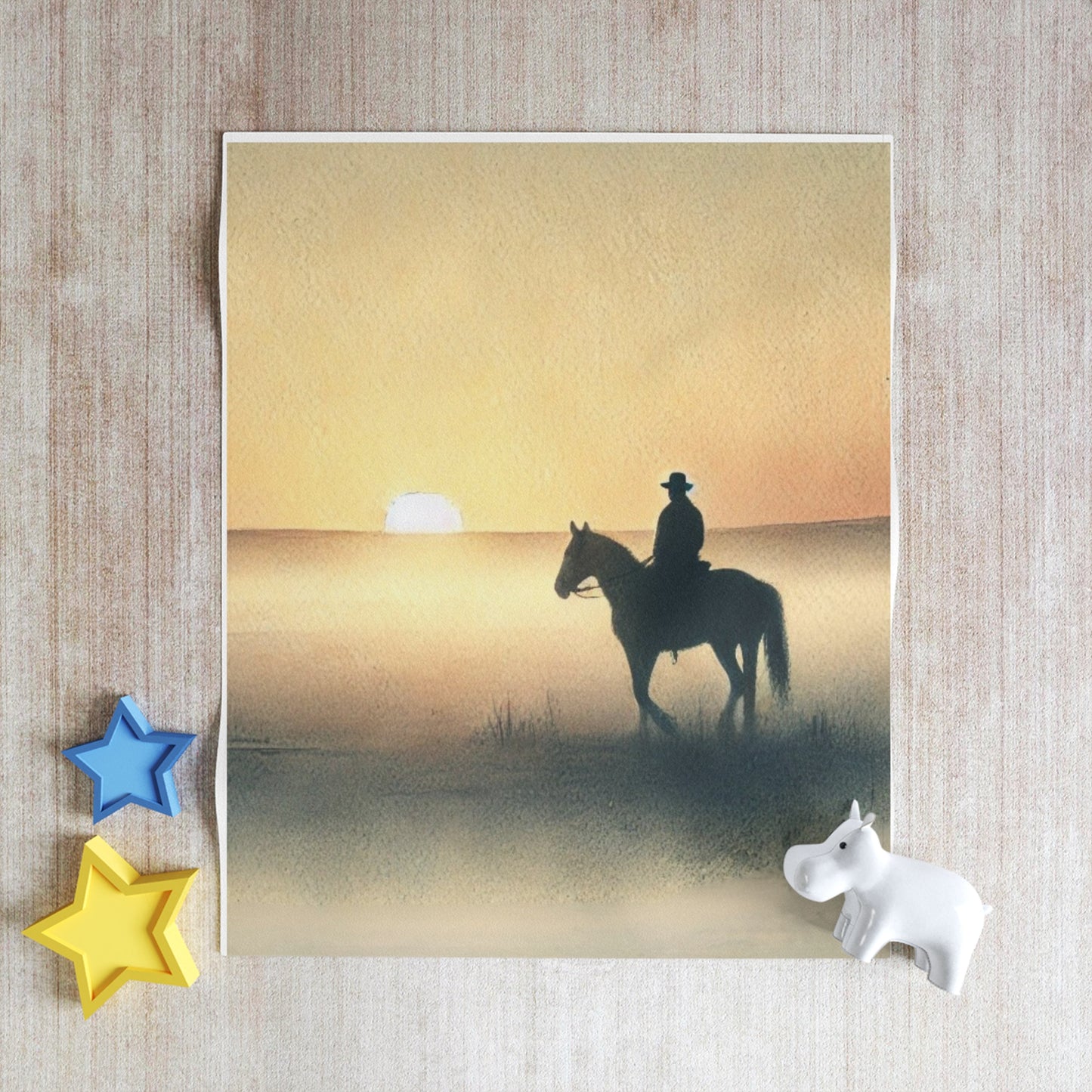 'Sunset' Throw Blanket