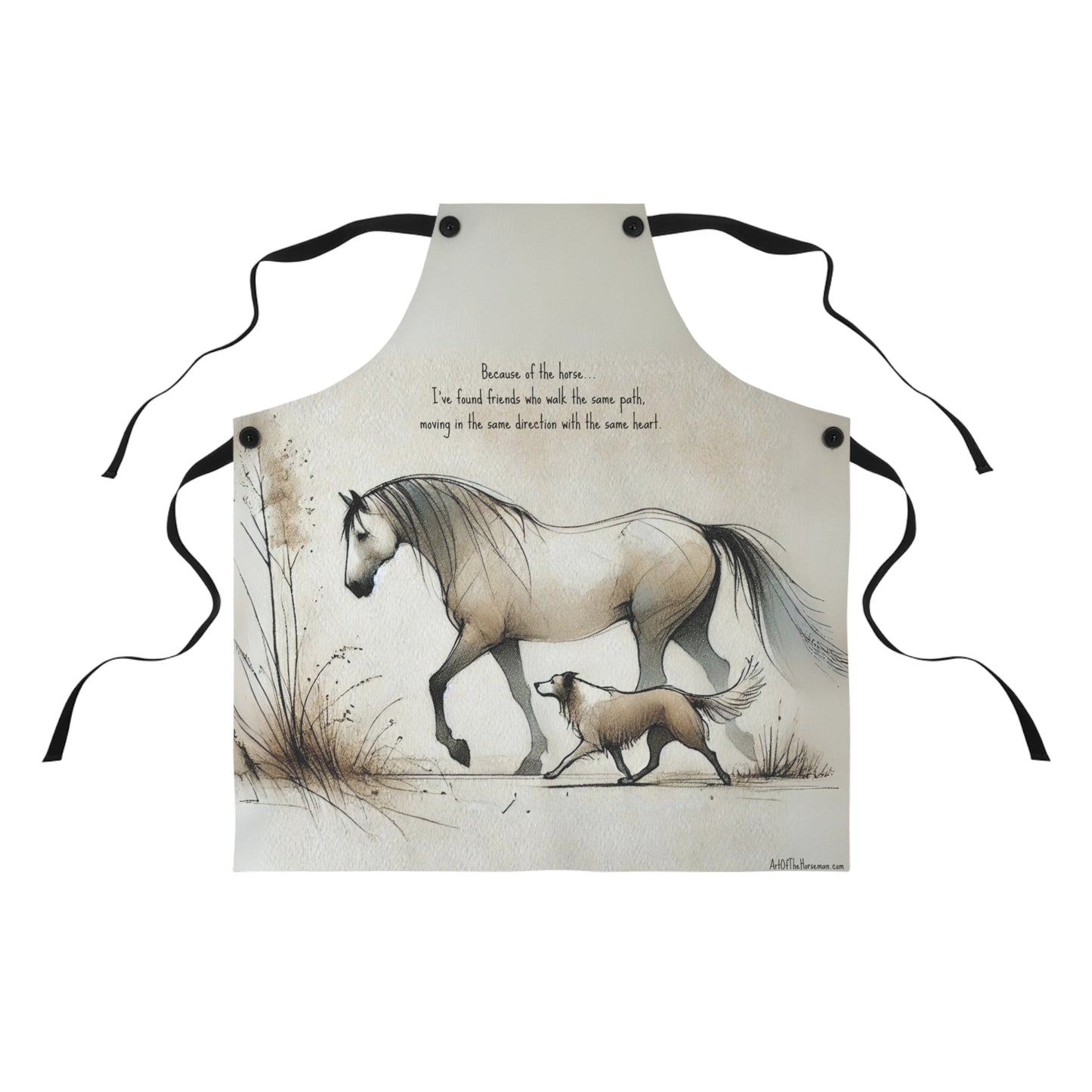 'Same heart' Apron