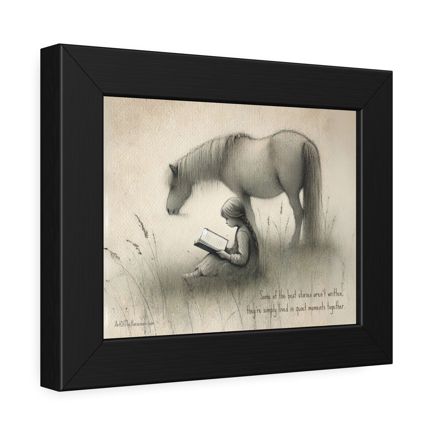 'Grounded' Framed Paper Poster