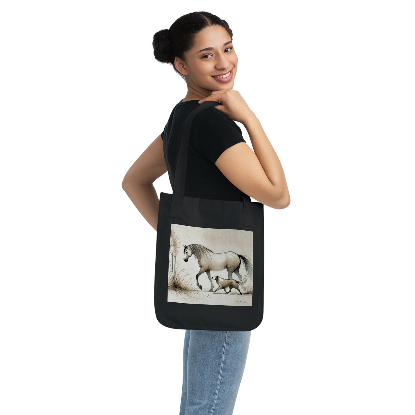 'Connection' Organic Canvas Tote Bag