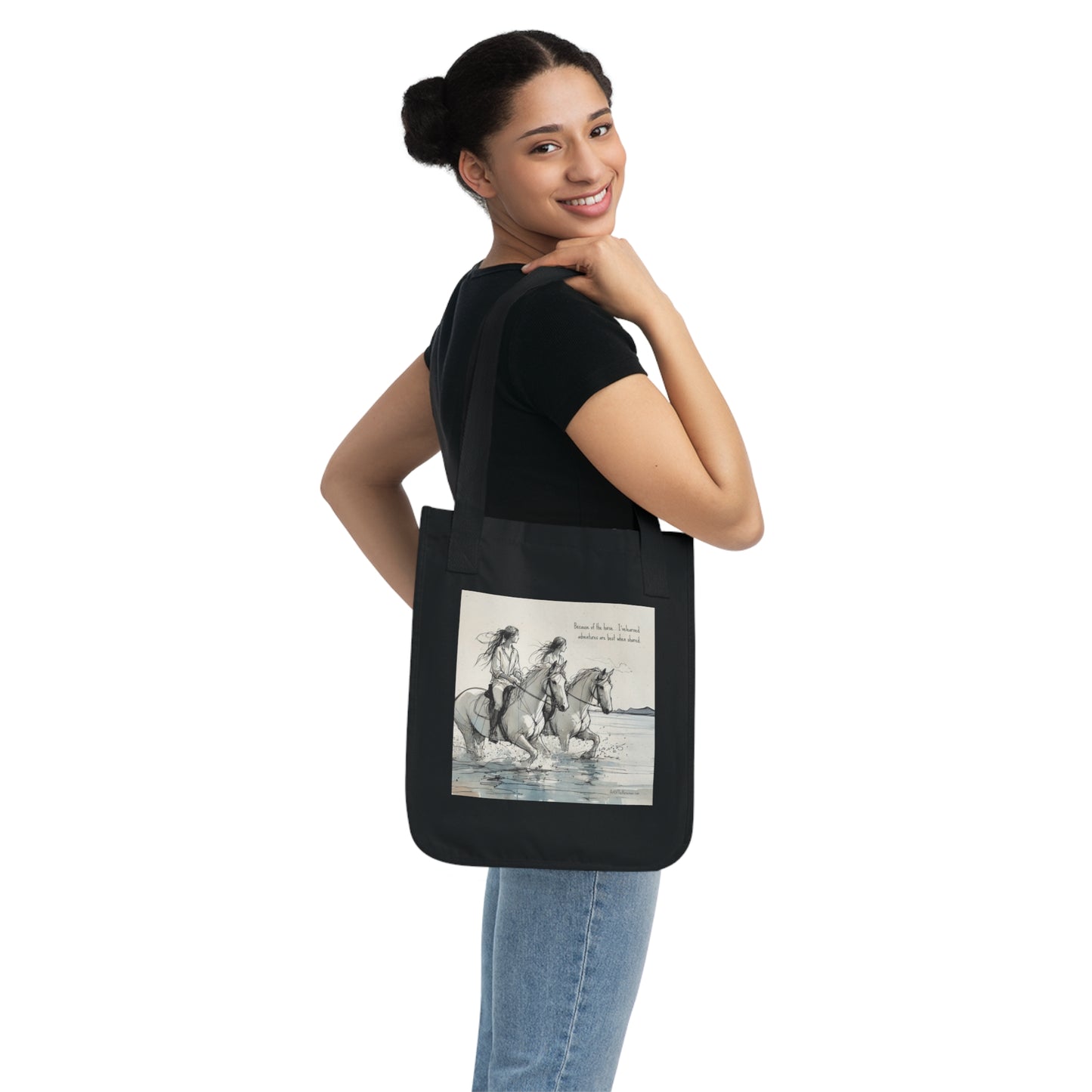 'Together' Organic Canvas Tote Bag