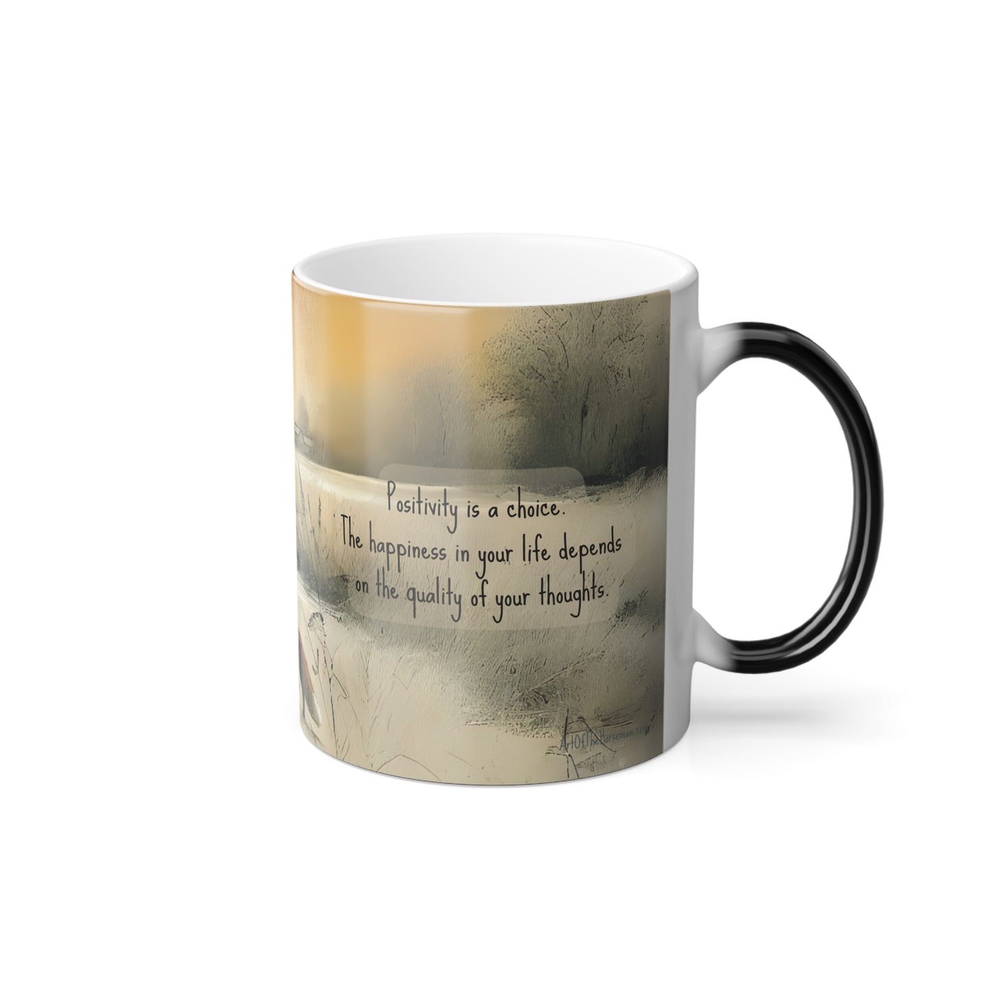 'Positivity' - Color Morphing Mug