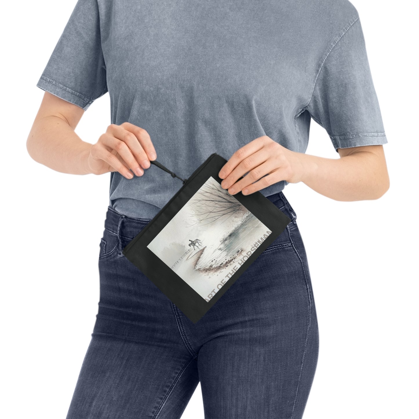 Art of the Horseman Pencil Case