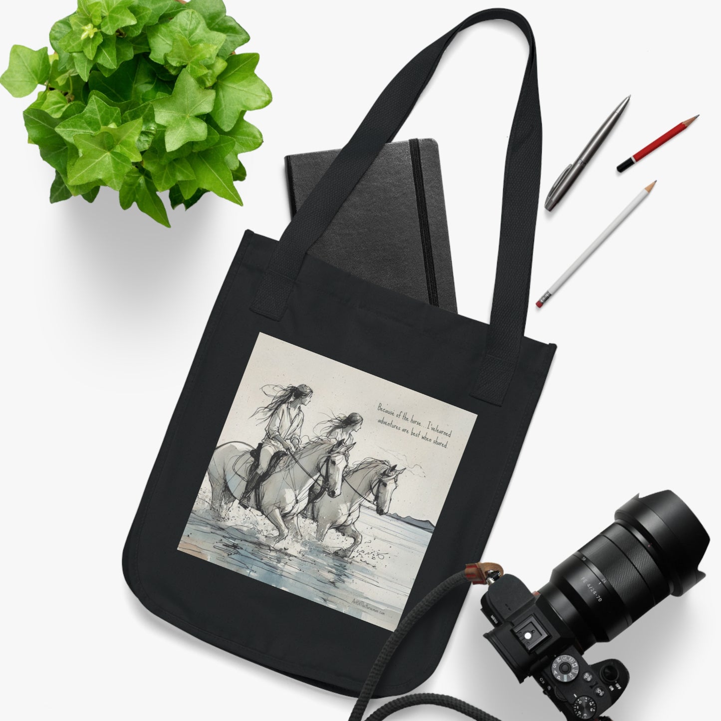 'Together' Organic Canvas Tote Bag