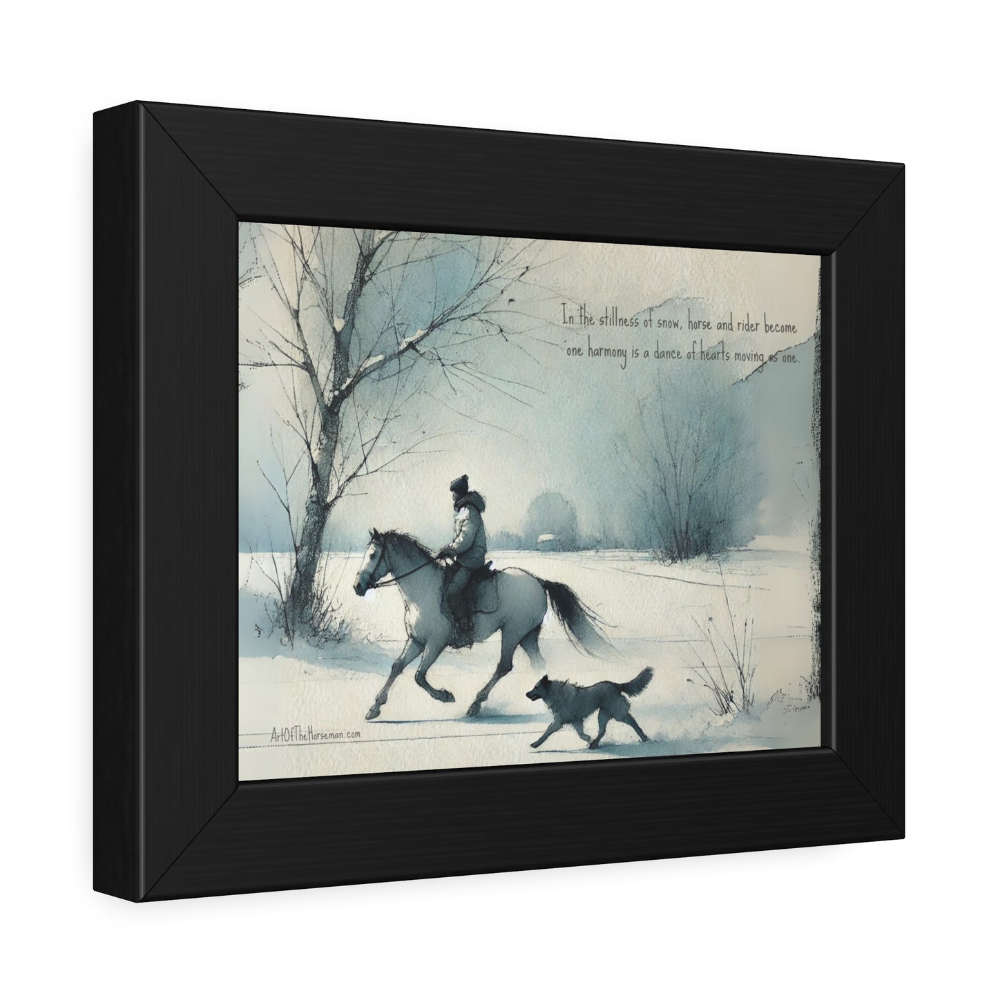 'Ride' Framed Paper Poster