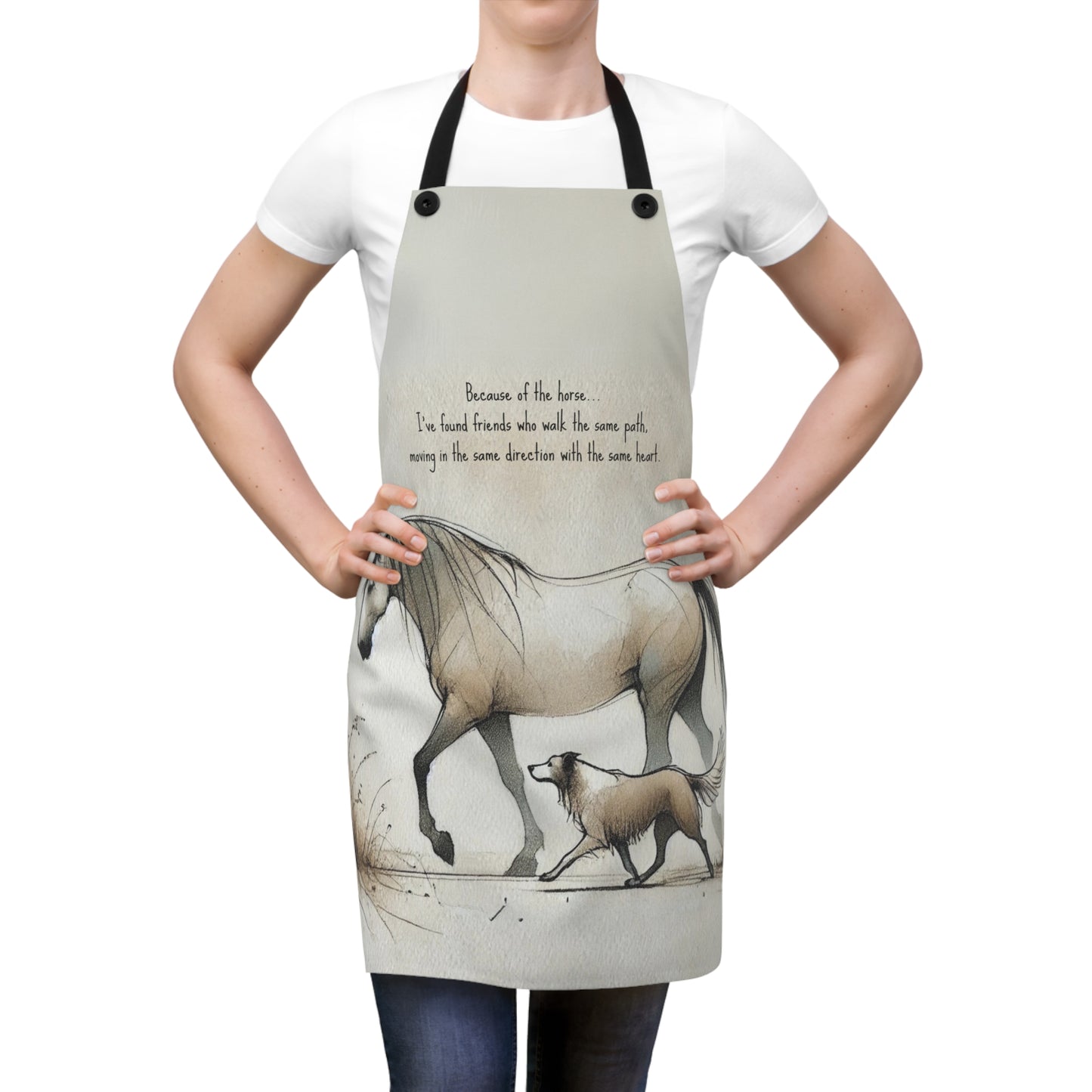 'Same heart' Apron