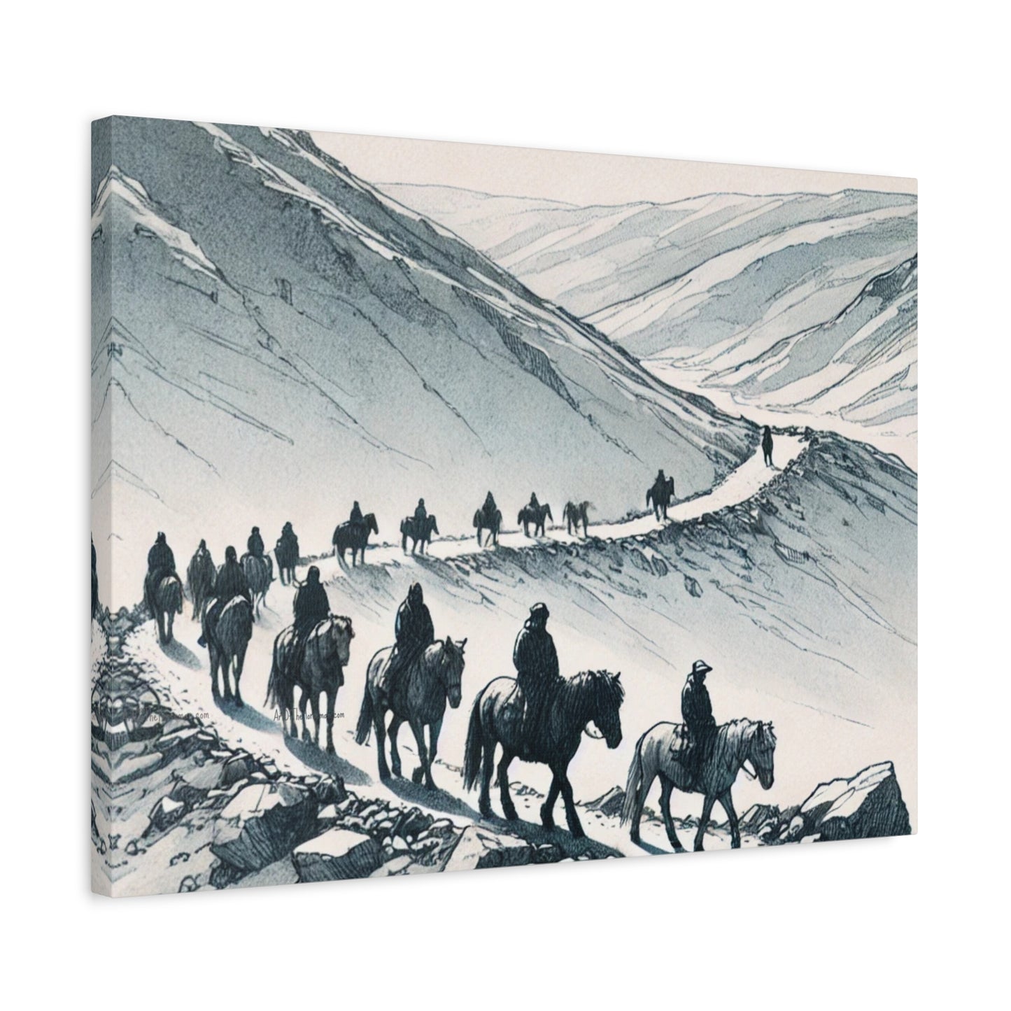 'Rugged Mile' Canvas Wall Art