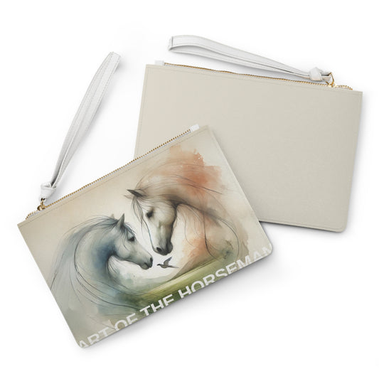 Horse Design Clutch Bag