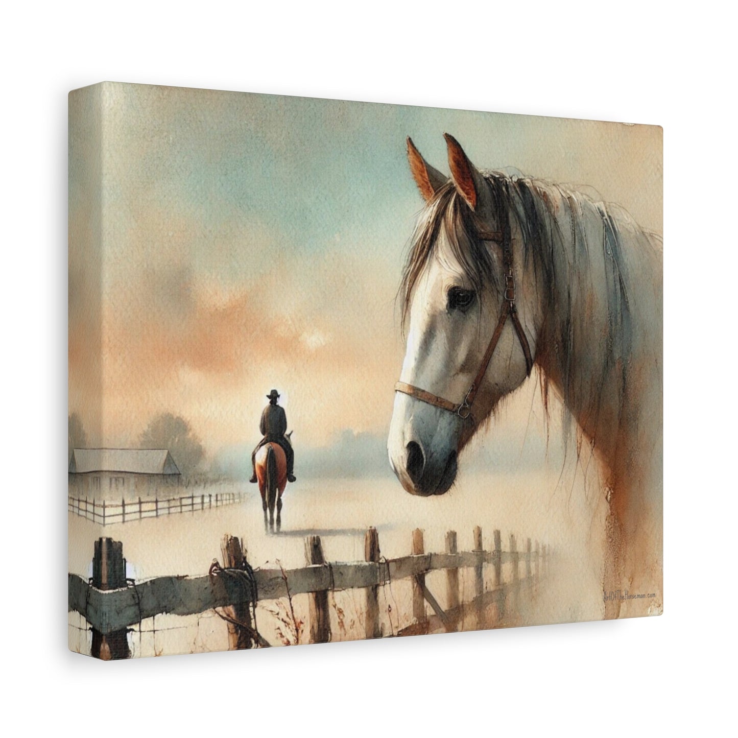 'Beyond any horizon' Canvas Wall Art