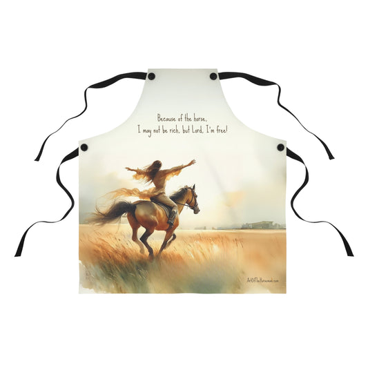 'I'm Free!' Apron