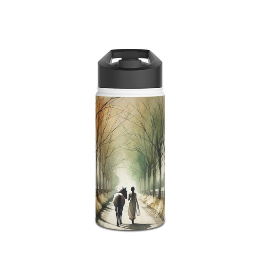 'Right Direction' Stainless Steel Water Bottle - Insulated