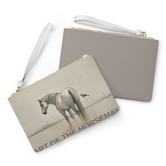 Horse Design Clutch Bag
