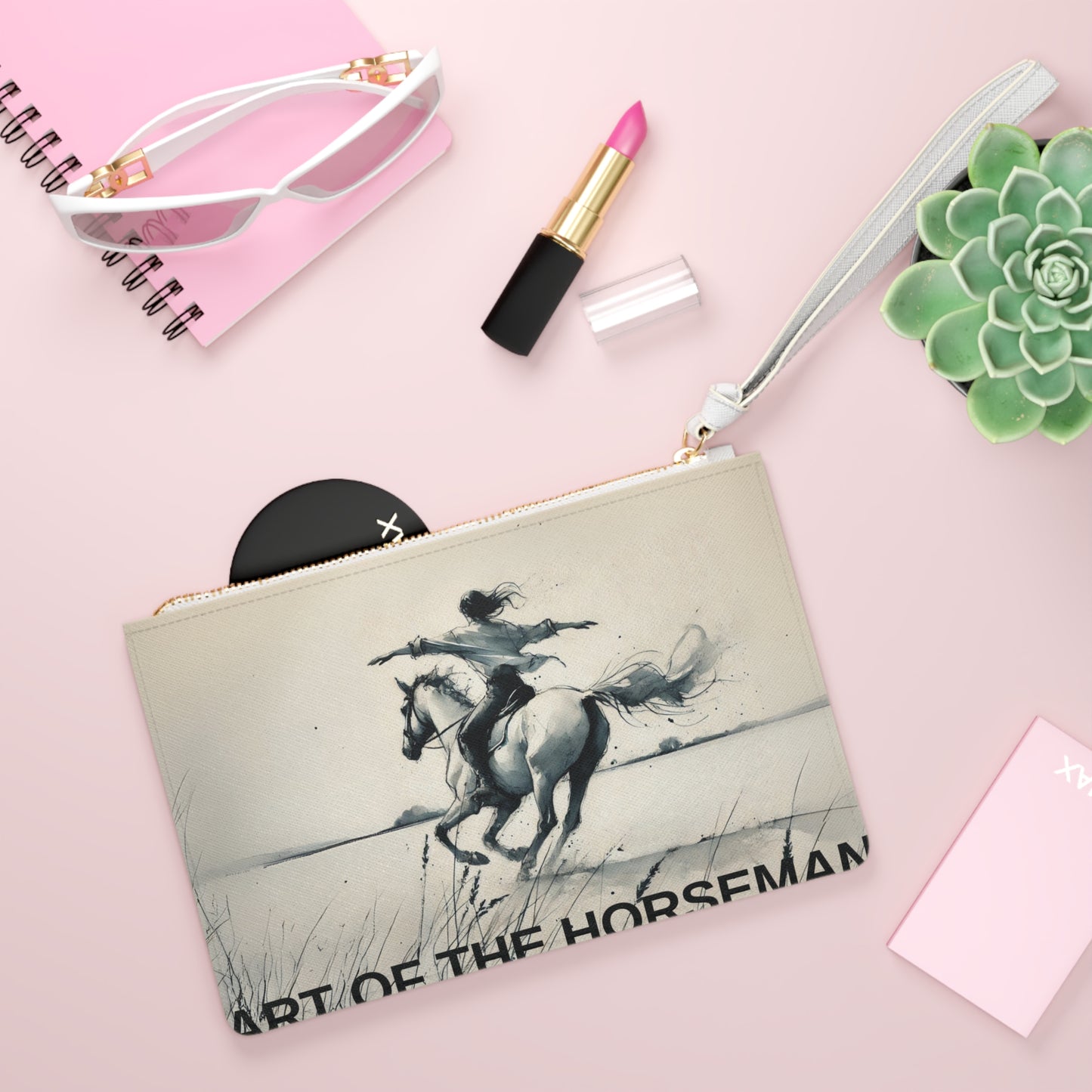 Horse Design Clutch Bag