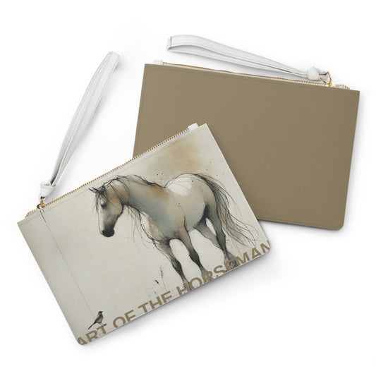 Horse Design Clutch Bag