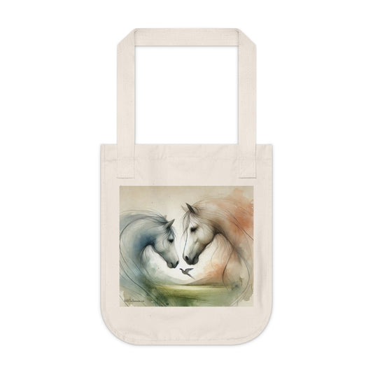 'Same heart' Organic Canvas Tote Bag
