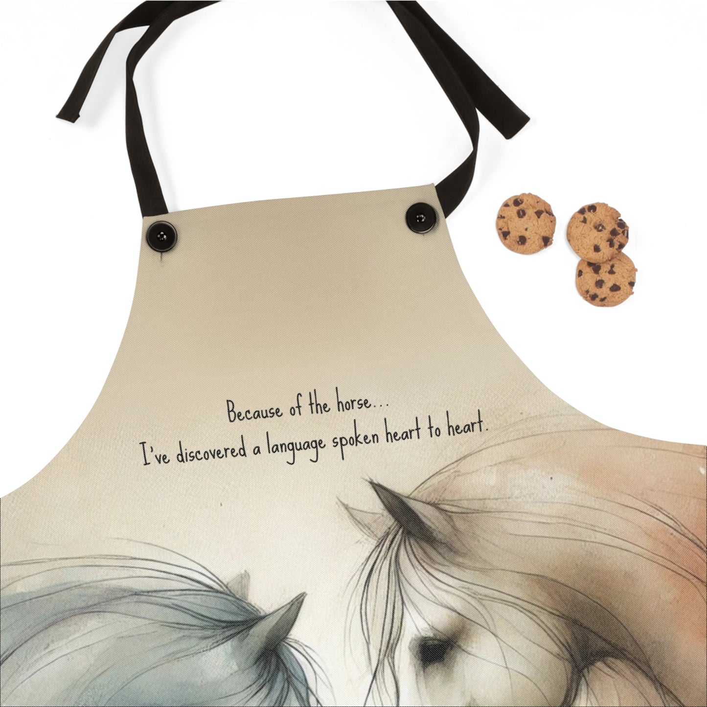 'Heart to heart' Apron