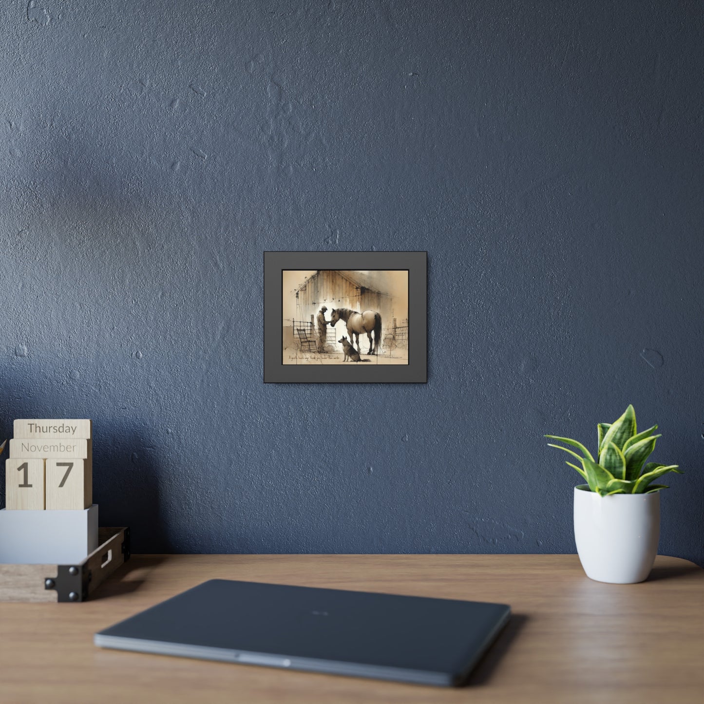 'Connection' Framed Paper Poster