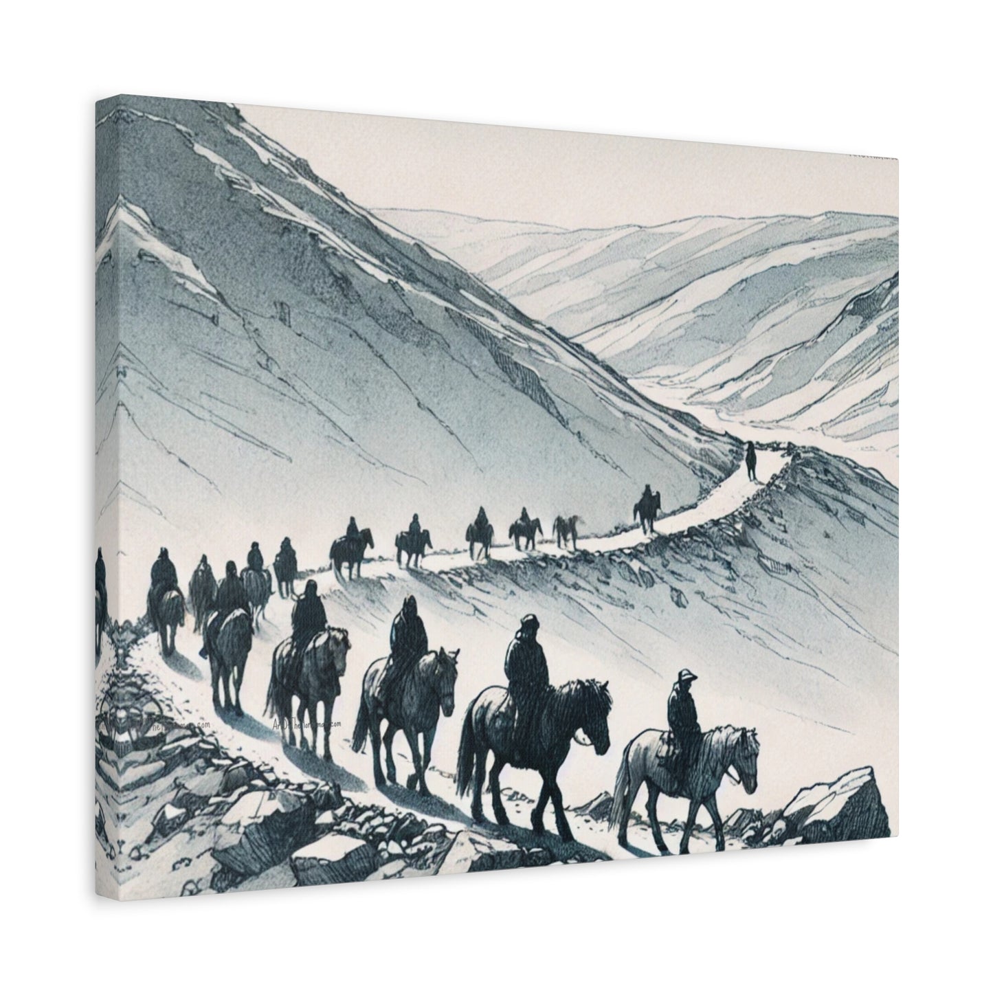 'Rugged Mile' Canvas Wall Art