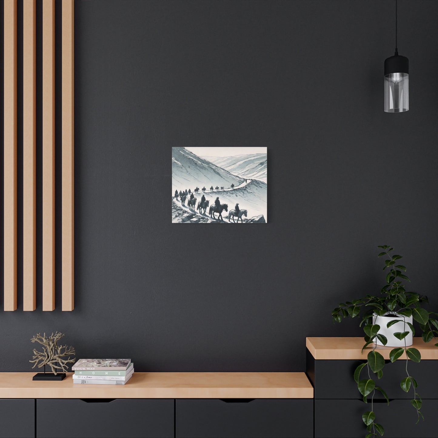 'Rugged Mile' Canvas Wall Art