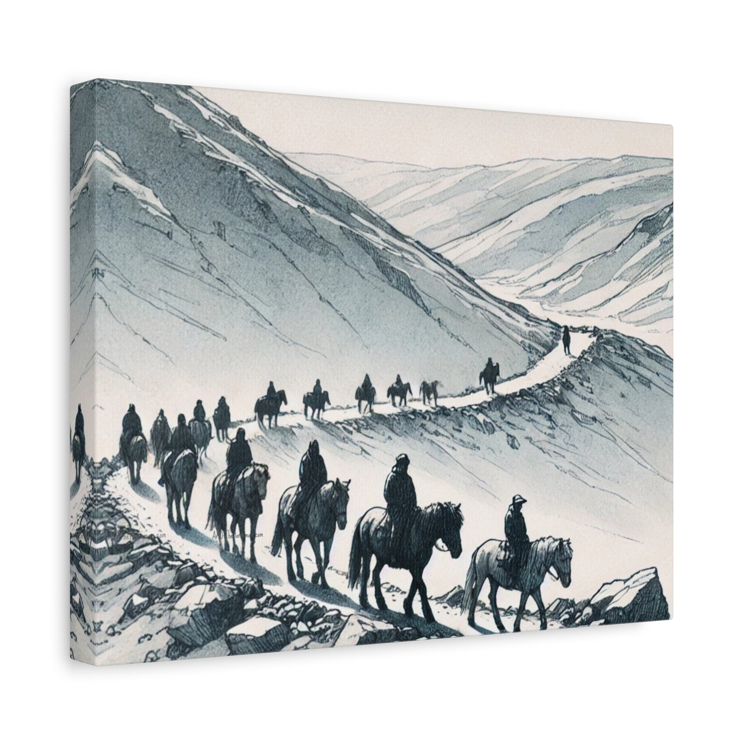 'Rugged Mile' Canvas Wall Art