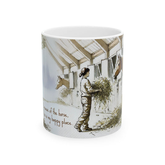 'Happy Place' - Mug 11oz