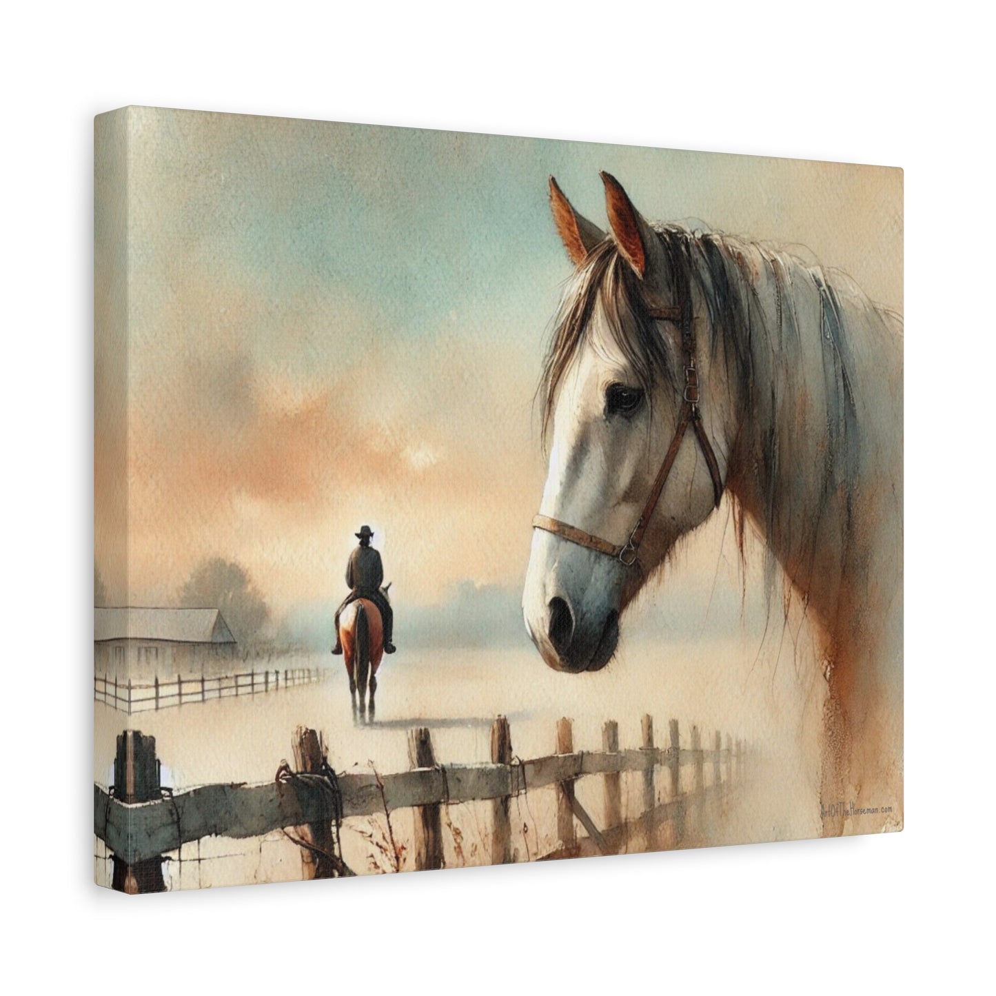 'Beyond any horizon' Canvas Wall Art