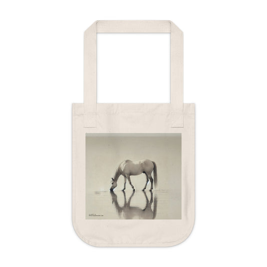 'Reflection' Organic Canvas Tote Bag