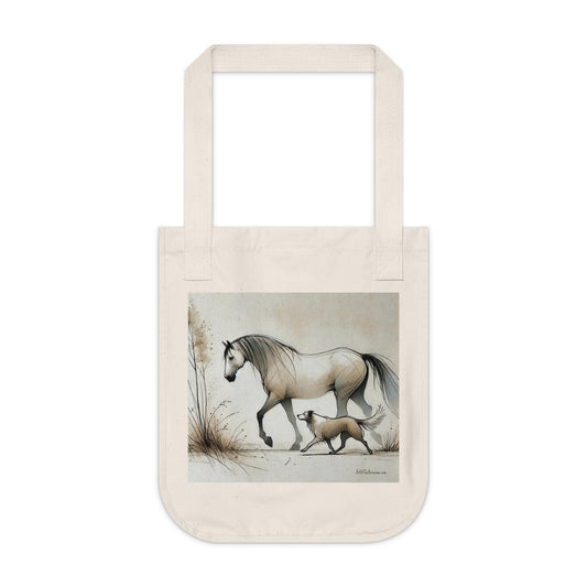 'Connection' Organic Canvas Tote Bag