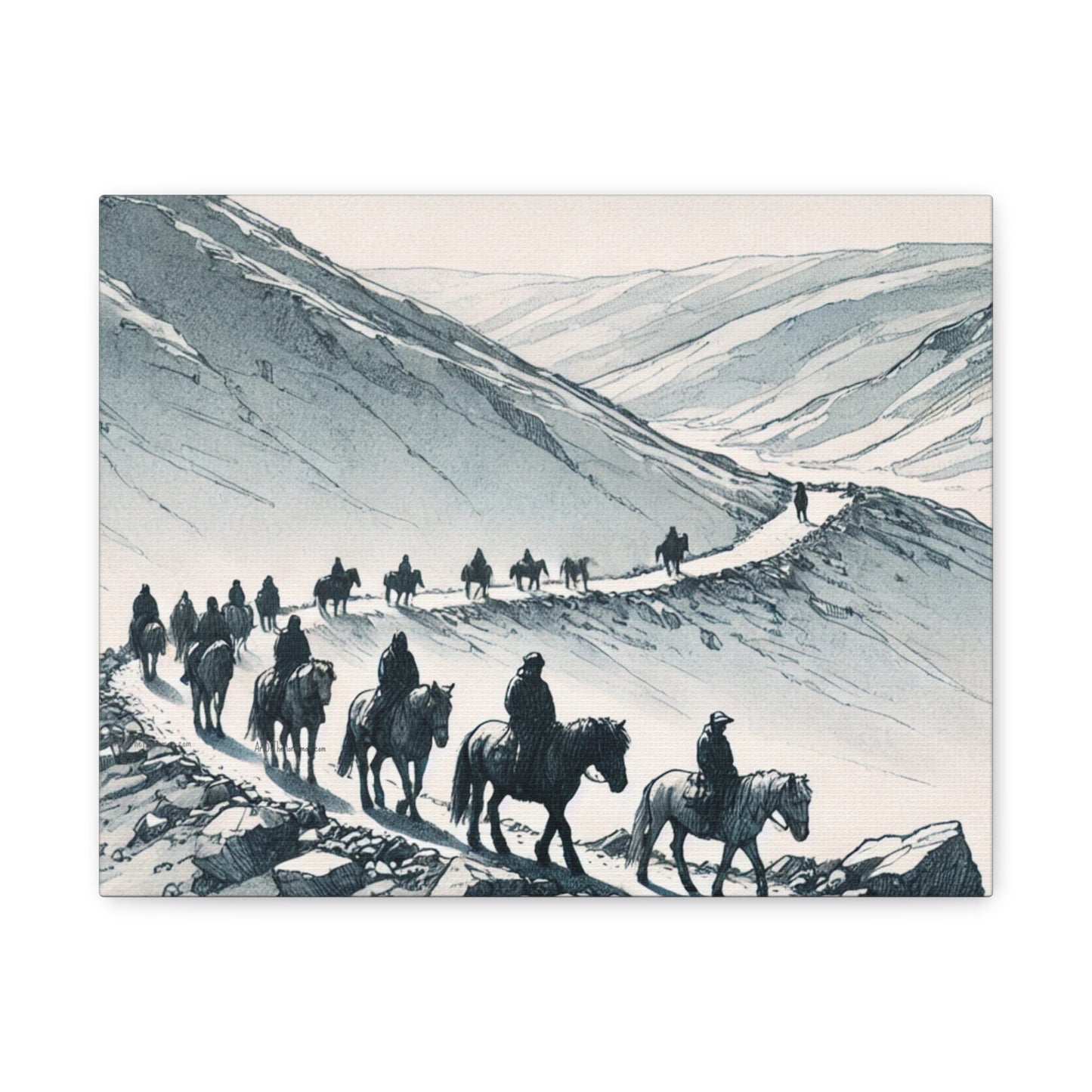 'Rugged Mile' Canvas Wall Art