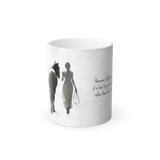 'Right direction' - Color Morphing Mug