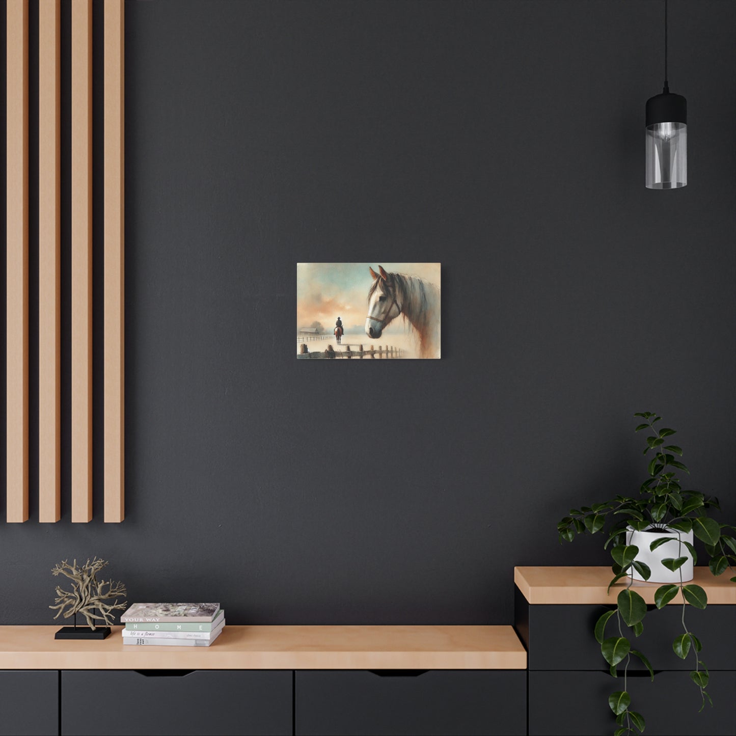 'Beyond any horizon' Canvas Wall Art