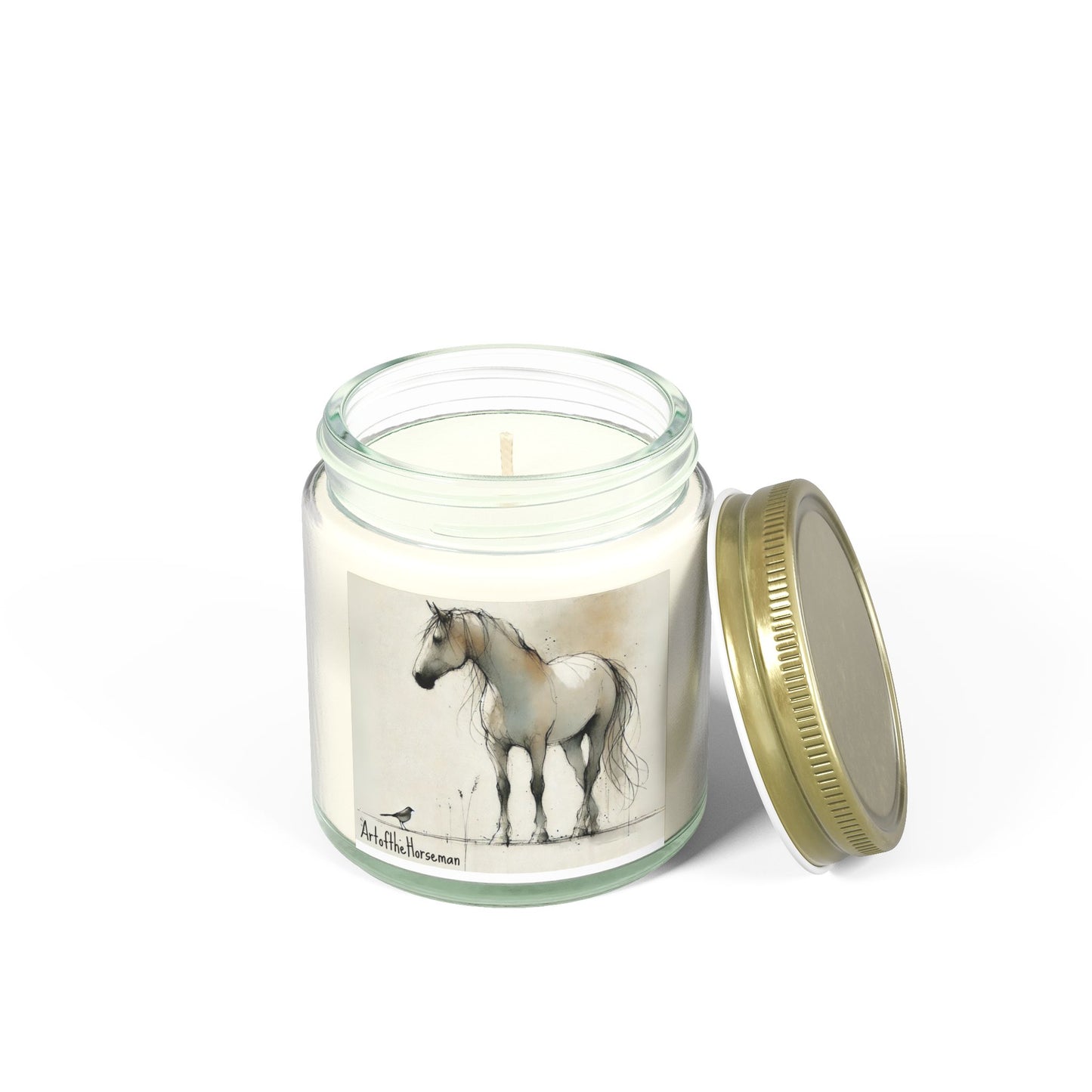 Art of the Horseman Scented Candle - Coconut Apricot Wax