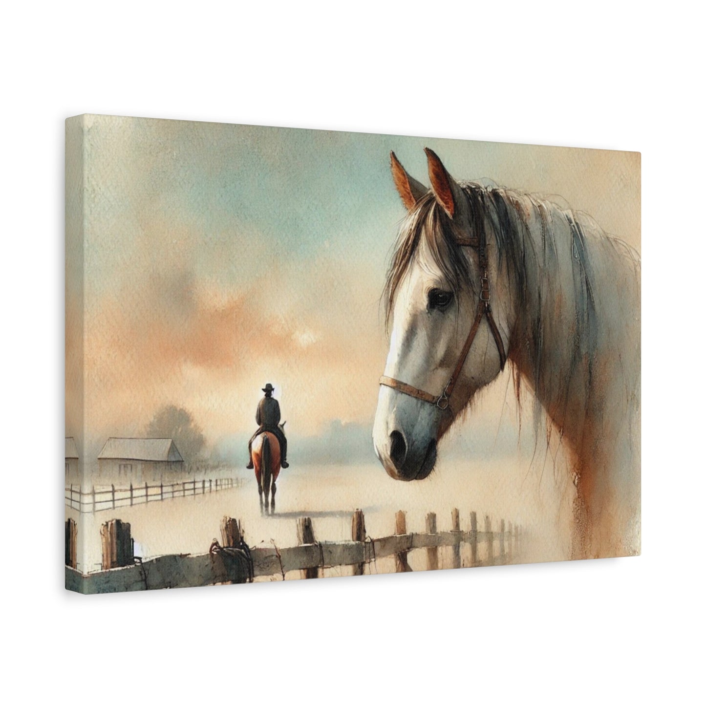 'Beyond any horizon' Canvas Wall Art