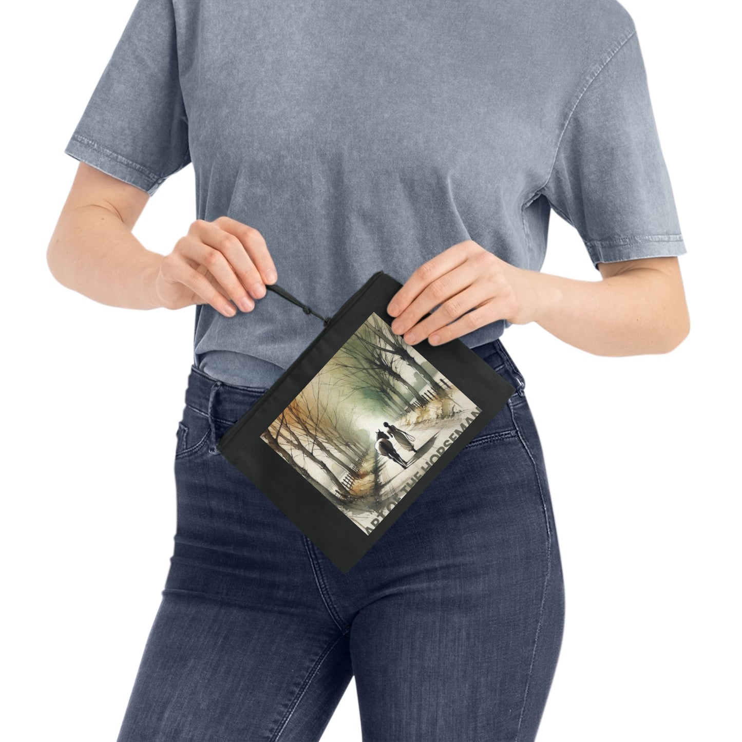Art of the Horseman Pencil Case